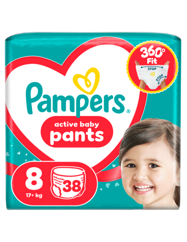 Pampers Active Baby Pants püksmähkmed suurus 8...