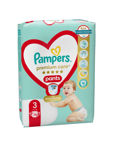 Pampers Premium Care Pants püksmähkmed suurus 3 (70 tk)