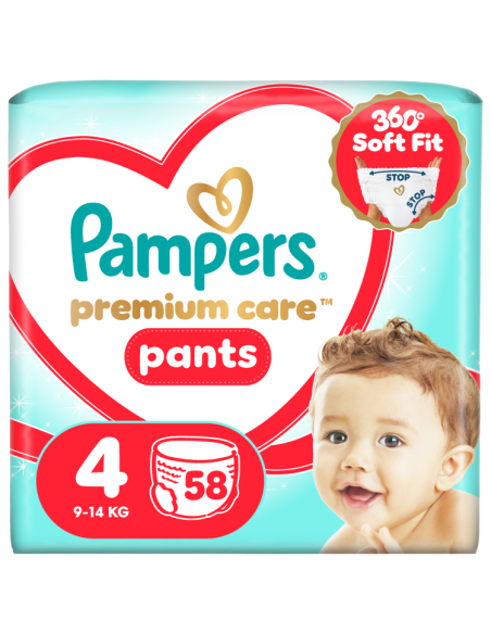 Pampers Premium Care Pants püksmähkmed suurus 4 (58 tk)