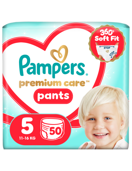 KAST 2 tk! Pampers Premium Care Pants püksmähkmed suurus 5 (2x50 tk)