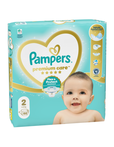 Pampers Premium Care teipmähkmed suurus 2 (88 tk)
