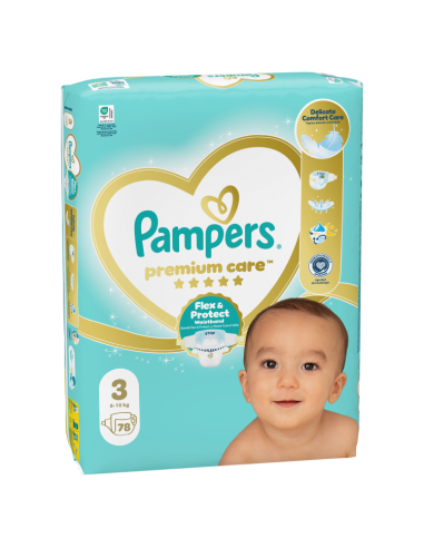 KAST 3 tk! Pampers Premium Care teipmähkmed...