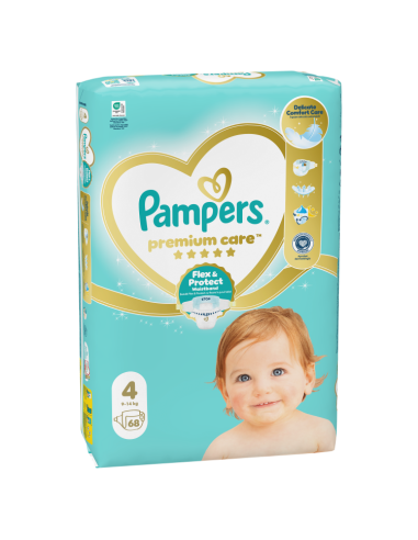 Pampers Premium Care teipmähkmed suurus 4 (68 tk)
