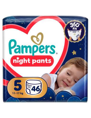 Pampers Night Pants püksmähkmed suurus 5 (46 tk)