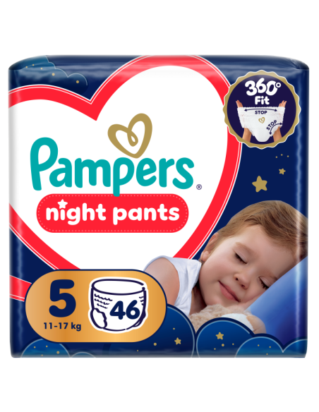 Pampers Night Pants püksmähkmed suurus 5 (46 tk)