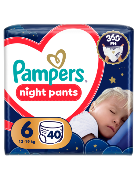 Pampers Night Pants püksmähkmed suurus 6 (40 tk)