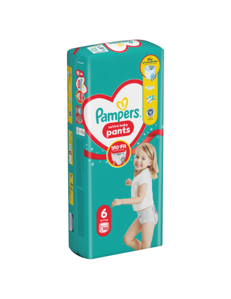 Pampers Active Baby Pants püksmähkmed suurus 6 (50 tk)