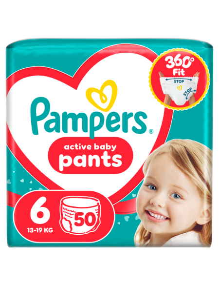 KAST 2 tk! Pampers Active Baby Pants püksmähkmed suurus 6