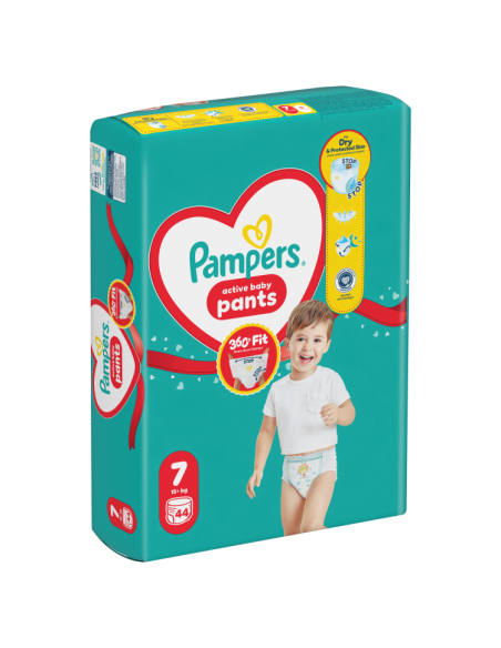 KAST 2 tk! Pampers Active Baby Pants püksmähkmed suurus 7