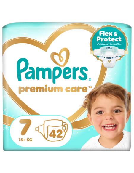 Pampers Premium Care teipmähkmed suurus 7 (42 tk)