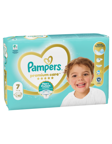 Pampers Premium Care teipmähkmed suurus 7 (42 tk)