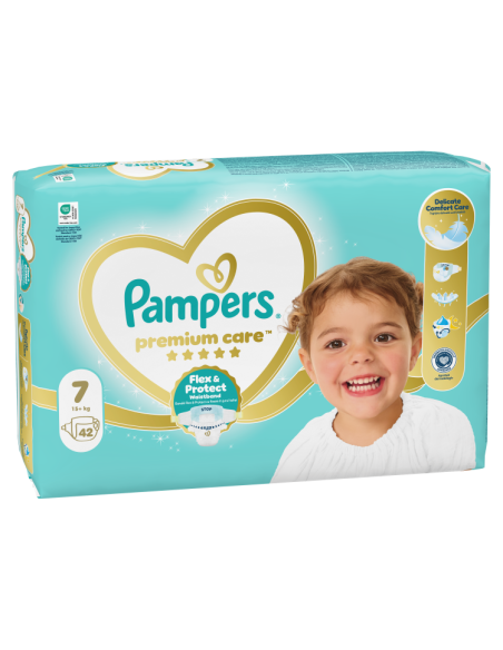 Pampers Premium Care teipmähkmed suurus 7 (42 tk)