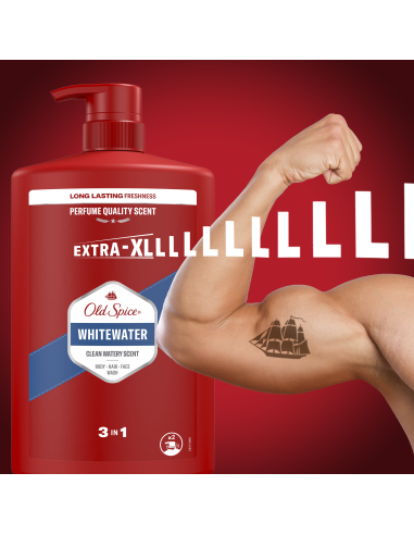 KAST 4 tk! Old Spice Whitewater Meeste Dušigeel...