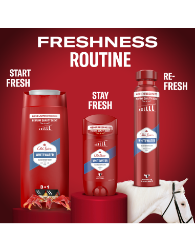 KAST 4 tk! Old Spice Whitewater Meeste Dušigeel...