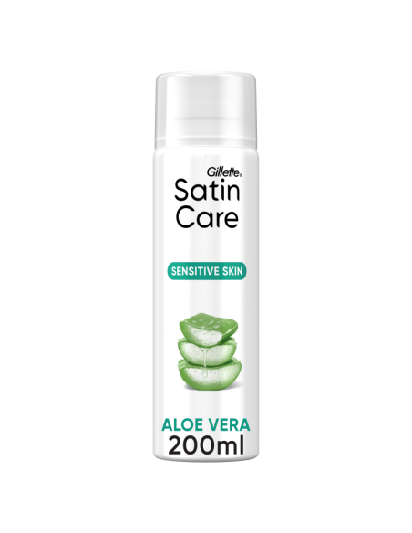 Gillette Raseerimisgeel Satin Care Sensitive Aloe Vera Glide 200 ml