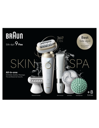 DC! SES9-481 3D Braun Silk•épil 9 Flex SkinSpa...