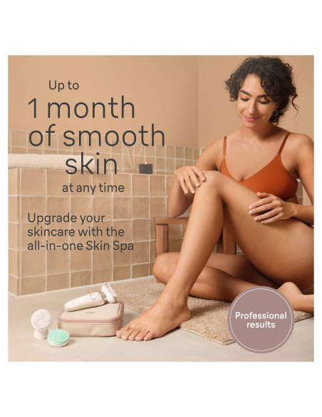 DC! SES9-481 3D Braun Silk•épil 9 Flex SkinSpa Epilaator + BS1000 minitrimmer BODY