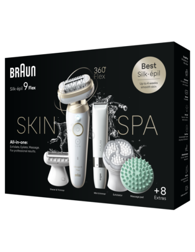 DC! SES9-481 3D Braun Silk•épil 9 Flex SkinSpa...
