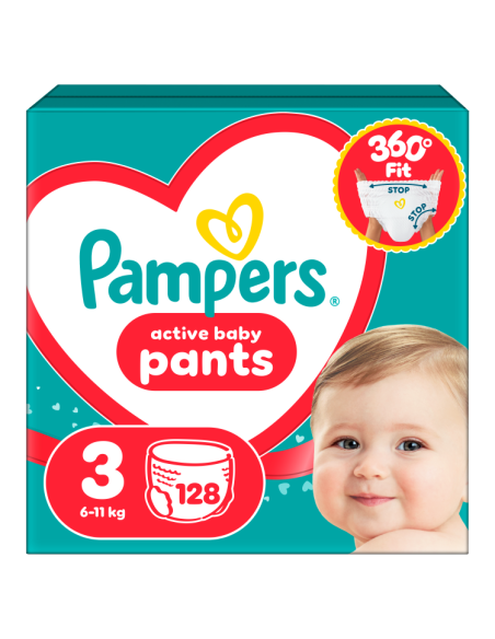 Pampers Active Baby Pants Mähkmed, Suurus 3, 128 Mähet