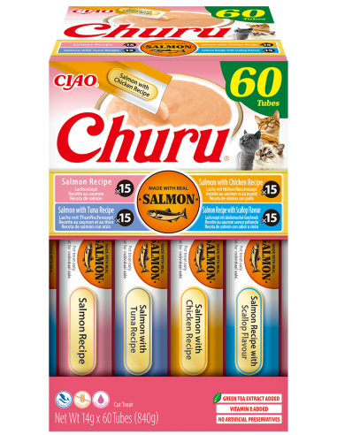 KAST 8 tk! Inaba Ciao Churu lõhe maius...
