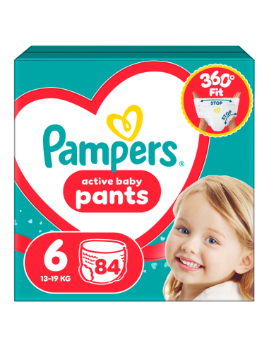 Pampers Active Baby Pants Mähkmed, Suurus 6, 84...
