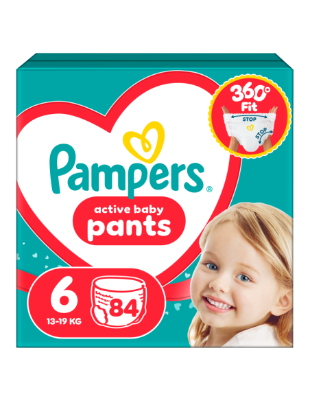 Pampers Active Baby Pants Mähkmed, Suurus 6, 84 Mähet