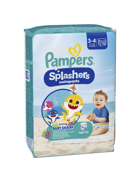 Pampers Pants Splashers ujumismähkmed (suurus 3-4, 12 tk)