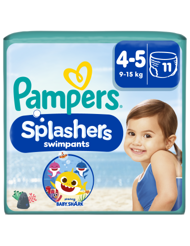 Pampers Pants Splashers, Suurus 4-5, 11...