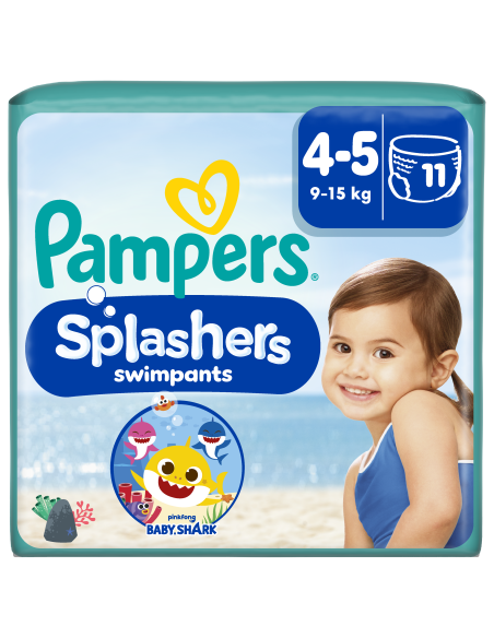Pampers Pants Splashers, Suurus 4-5, 11 Ujumismähet