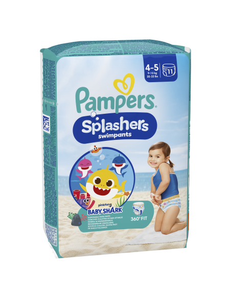 Pampers Pants Splashers, Suurus 4-5, 11 Ujumismähet