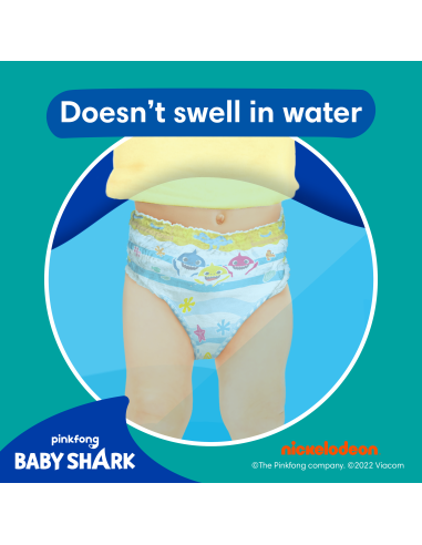 Pampers Pants Splashers, Suurus 4-5, 11...