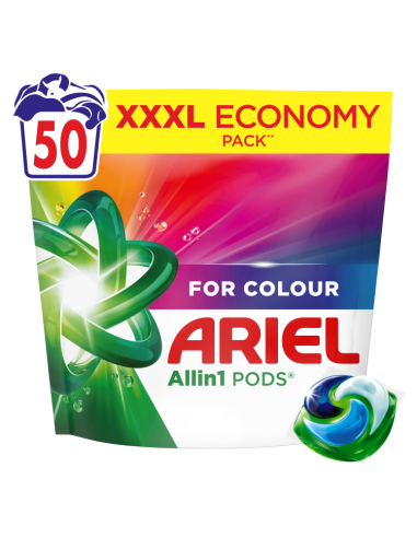 Ariel All-in-1 PODS Color Pesukapslid, 50...