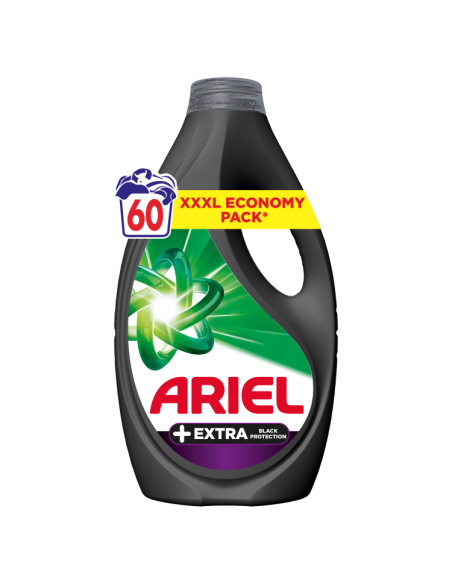 KAST 4 tk! Ariel Black Protection Pesugeel, 60 Pesukorda, 2.7 L