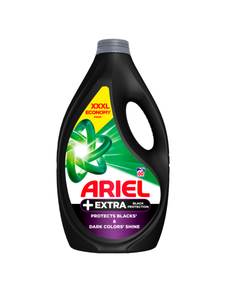 KAST 4 tk! Ariel Black Protection Pesugeel, 60 Pesukorda, 2.7 L