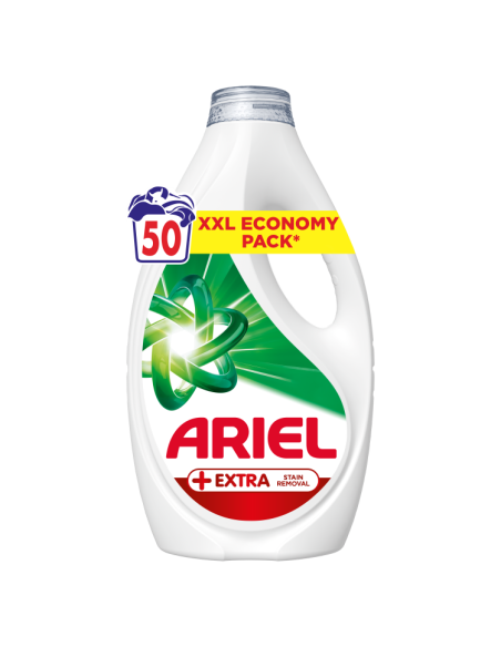 Ariel Extra Stain Removal Pesugeel, 50 Pesukorda, 2 L