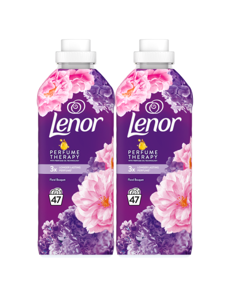 LENOR pesuloputusvahend Floral Bouquet 2x987 ml