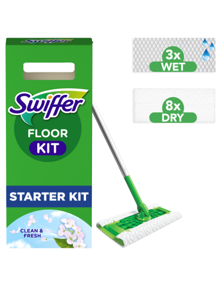 Swiffer Sweeper põrandapuhastuse stardikomplekt,