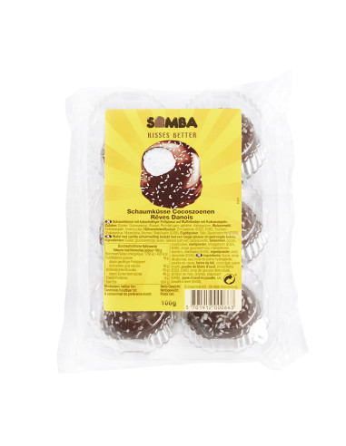 KAST 24 tk! Samba maiusepallid kookosega 100g