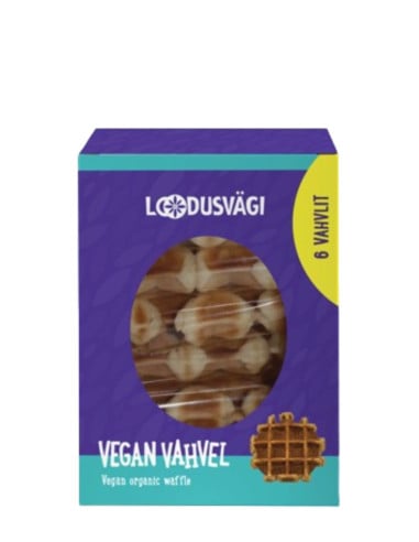 KAST 16 tk! Loodusvägi ÖKO Belgia vahvel vegan...