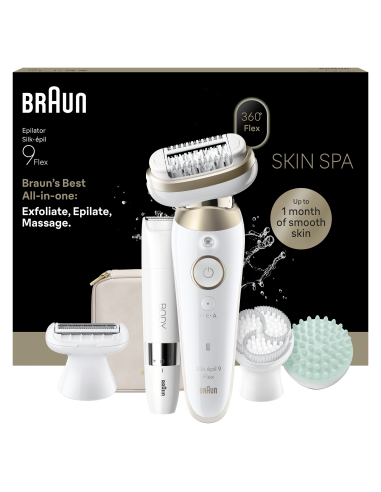 SES9-481 3D Braun Silk•épil 9 Flex SkinSpa...
