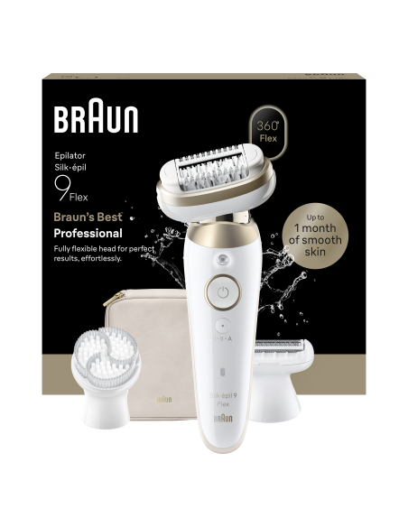 3D Braun Silk•épil 9 Flex epilaator