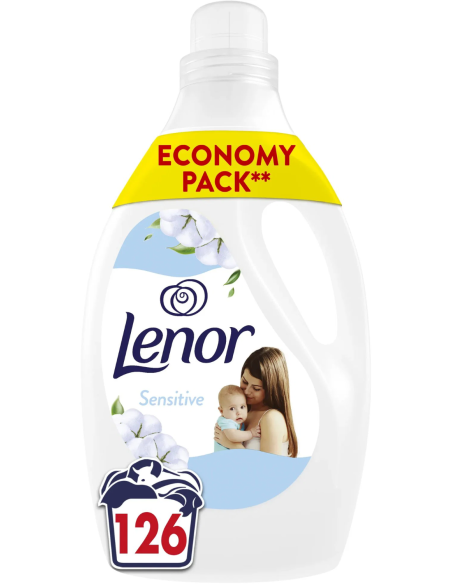 LENOR pesuloputusvahend Sensitive Cotton Fresh 2.65 L