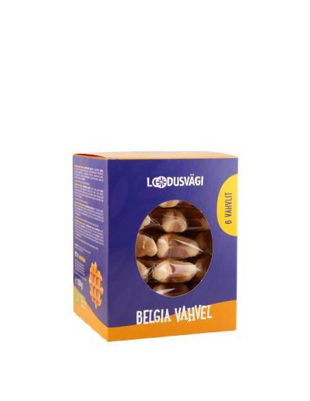 Loodusvägi ÖKO Belgia vahvel 150g BE-BIO-02