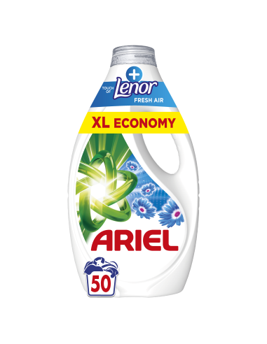KAST 4 tk! Ariel +Fresh Air Lenor Pesugeel, 50...