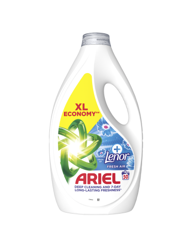 KAST 4 tk! Ariel +Fresh Air Lenor Pesugeel, 50...