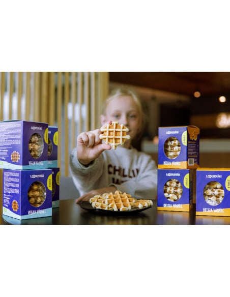 Loodusvägi ÖKO Belgia vahvel vegan 150g BE-BIO-02