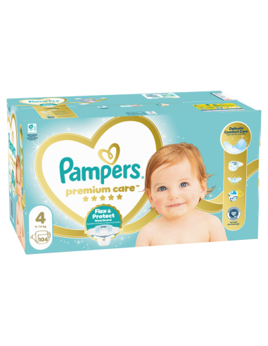 Pampers Premium Care Mähkmed, Suurus 4, 104 Mähet