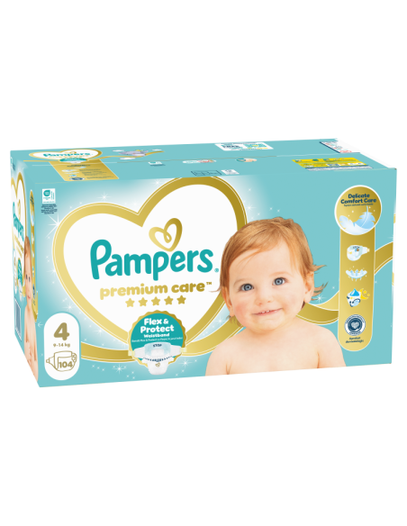 Pampers Premium Care Mähkmed, Suurus 4, 104 Mähet