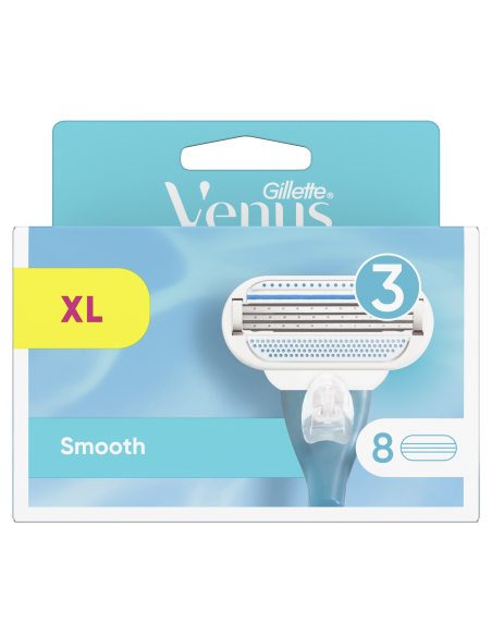 Gillette Venus Smooth raseerija varuterad 8 tk