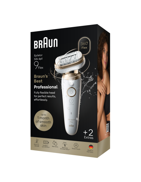 SES9-011 3D Braun Silk•épil 9 Flex Epilaator